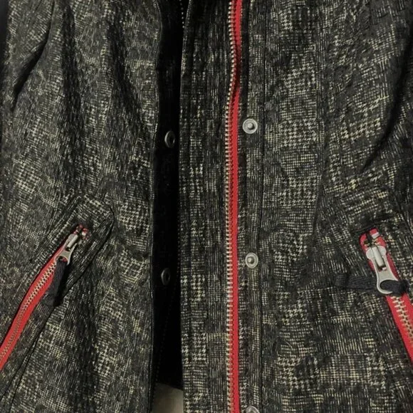 Free People We The Free Size 2 Jacket Parka Utility Snap Zip Pockets - Picture 8 of 13